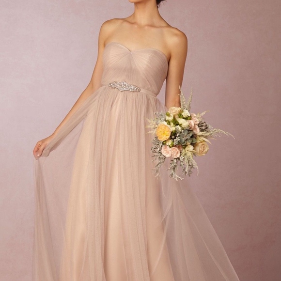 BHLDN Anthropologie Jenny Yoo Annabelle Dress - Picture 2 of 3